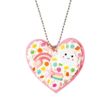 Load image into Gallery viewer, Tiger Tribe Decorama Heart Necklace
