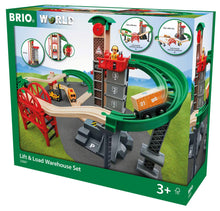 Load image into Gallery viewer, Brio Lift & Load Wharehouse Set 33887