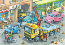 Load image into Gallery viewer, Ravensburger Working Trucks 2 X 24 Piece Puzzle