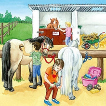 Load image into Gallery viewer, Ravensburger A Day at the Stables 3 X 49 Piece Puzzle
