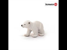 Load and play video in Gallery viewer, Schleich Polar Bear Cub (walking)