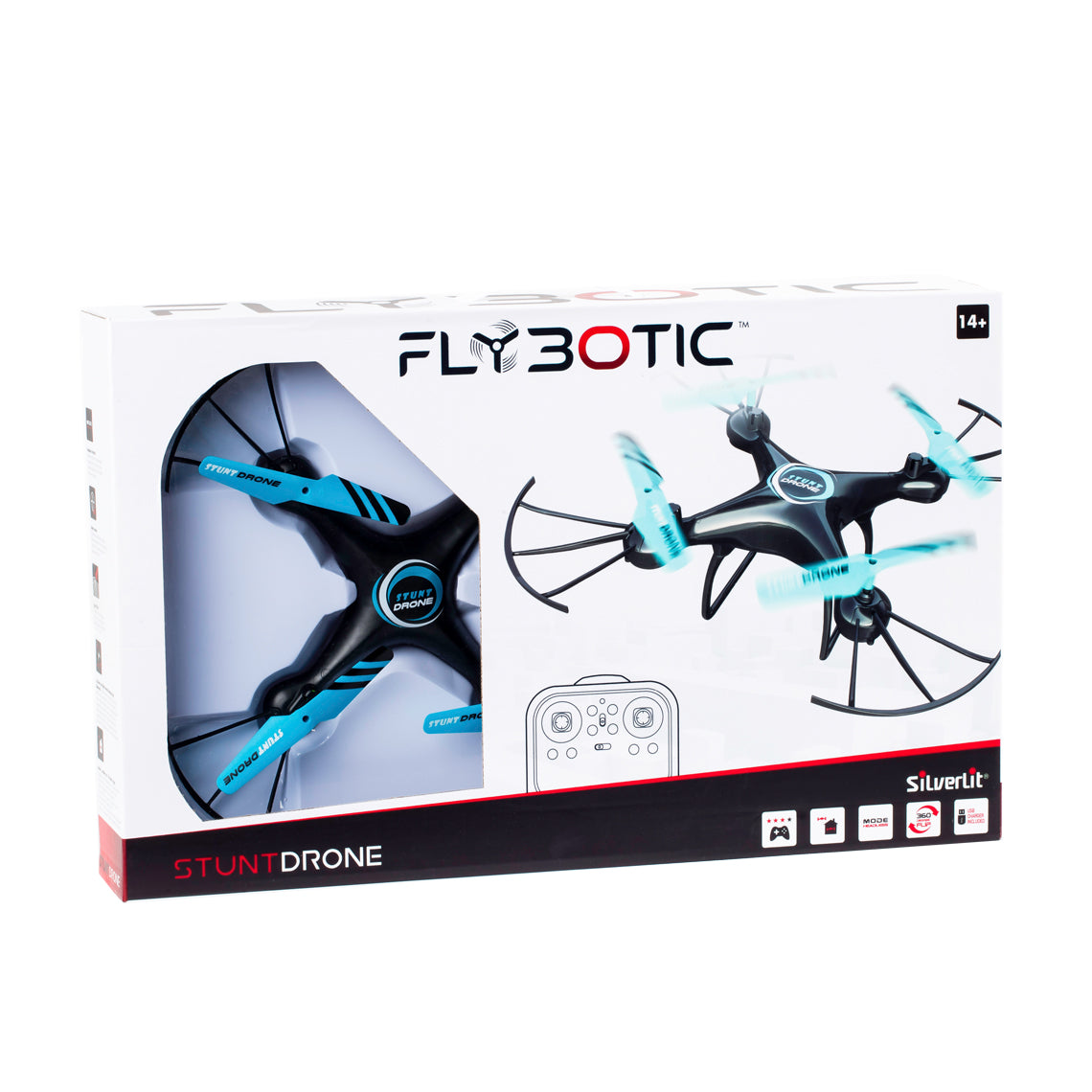 FLYBOTIC STUNT DRONE Demo Video By Silverlit Toys 