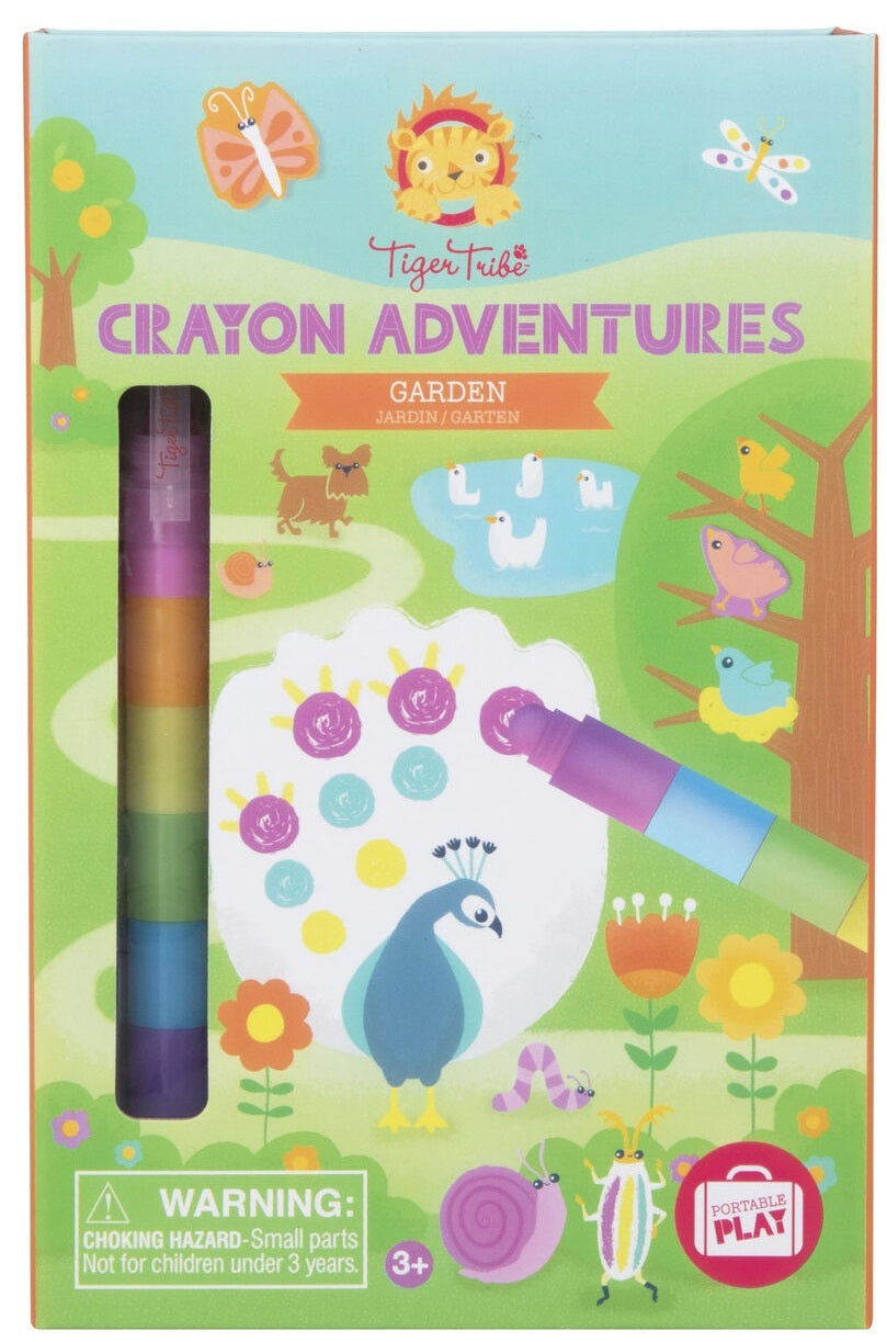 Tiger Tribe Crayon Adventures Garden