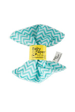 Load image into Gallery viewer, Baby Paper - Aqua Chevron