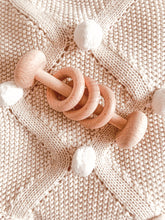Load image into Gallery viewer, Alimrose Teether Rattle Stick Natural