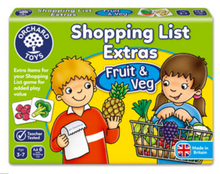 Load image into Gallery viewer, Orchard Toys Shopping List Extras Fruit &amp; Vegetables

