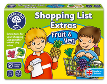 Load image into Gallery viewer, Orchard Toys Shopping List Extras Fruit & Vegetables