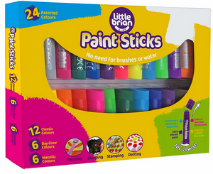 Little Brian Paint Sticks 24 Pack