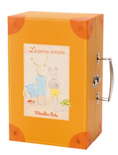 Load image into Gallery viewer, Moulin Roty La Grande Famille The Little Wardrobe Suitcase