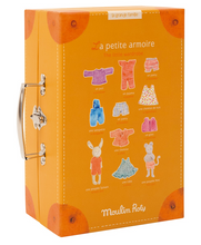 Load image into Gallery viewer, Moulin Roty La Grande Famille The Little Wardrobe Suitcase