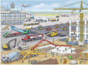 Ravensburger Airport Construction Site 100 Pieces