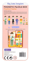 Load image into Gallery viewer, Mier Edu Travel Magnetic Puzzle Box - Teacher