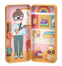 Load image into Gallery viewer, Mier Edu Travel Magnetic Puzzle Box - Teacher