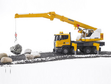 Load image into Gallery viewer, Bruder Scania R-Series Liebherr Crane Truck w/Light & Sound