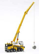 Load image into Gallery viewer, Bruder Scania R-Series Liebherr Crane Truck w/Light & Sound