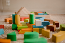 Load image into Gallery viewer, Q Toys Natural Rainbow Blocks