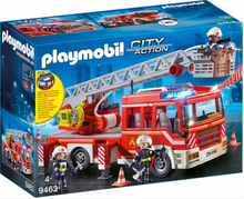 Load image into Gallery viewer, Playmobil Fire Engine with Ladder 9463