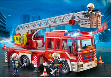 Load image into Gallery viewer, Playmobil Fire Engine with Ladder 9463