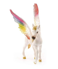 Load image into Gallery viewer, Schleich Winged Rainbow Unicorn Foal