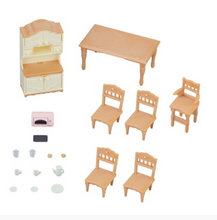 Load image into Gallery viewer, Sylvanian Families Dining Room Set