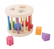 Load image into Gallery viewer, Bigjigs Toys First Rolling Shape Sorter