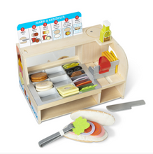 Load image into Gallery viewer, Melissa & Doug Slice & Stack Sandwich Counter