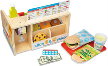 Load image into Gallery viewer, Melissa & Doug Slice & Stack Sandwich Counter