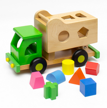 Load image into Gallery viewer, Discoveroo Sort N' Tip Garbage Truck