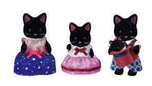 Load image into Gallery viewer, Sylvanian Families Midnight Cat Family