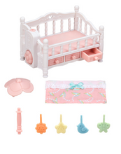 Load image into Gallery viewer, Sylvanian Families Crib With Mobile