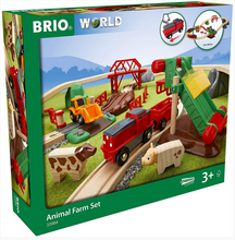 Load image into Gallery viewer, Brio Animal Farm Set - 30 Pieces 33984