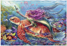 Load image into Gallery viewer, Ravensburger 2 X 24 Piece Mermaid Adventures Puzzles
