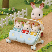 Load image into Gallery viewer, Sylvanian Families Triplets Stroller