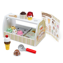 Load image into Gallery viewer, Melissa & Doug Scoop & Serve Ice Cream Counter