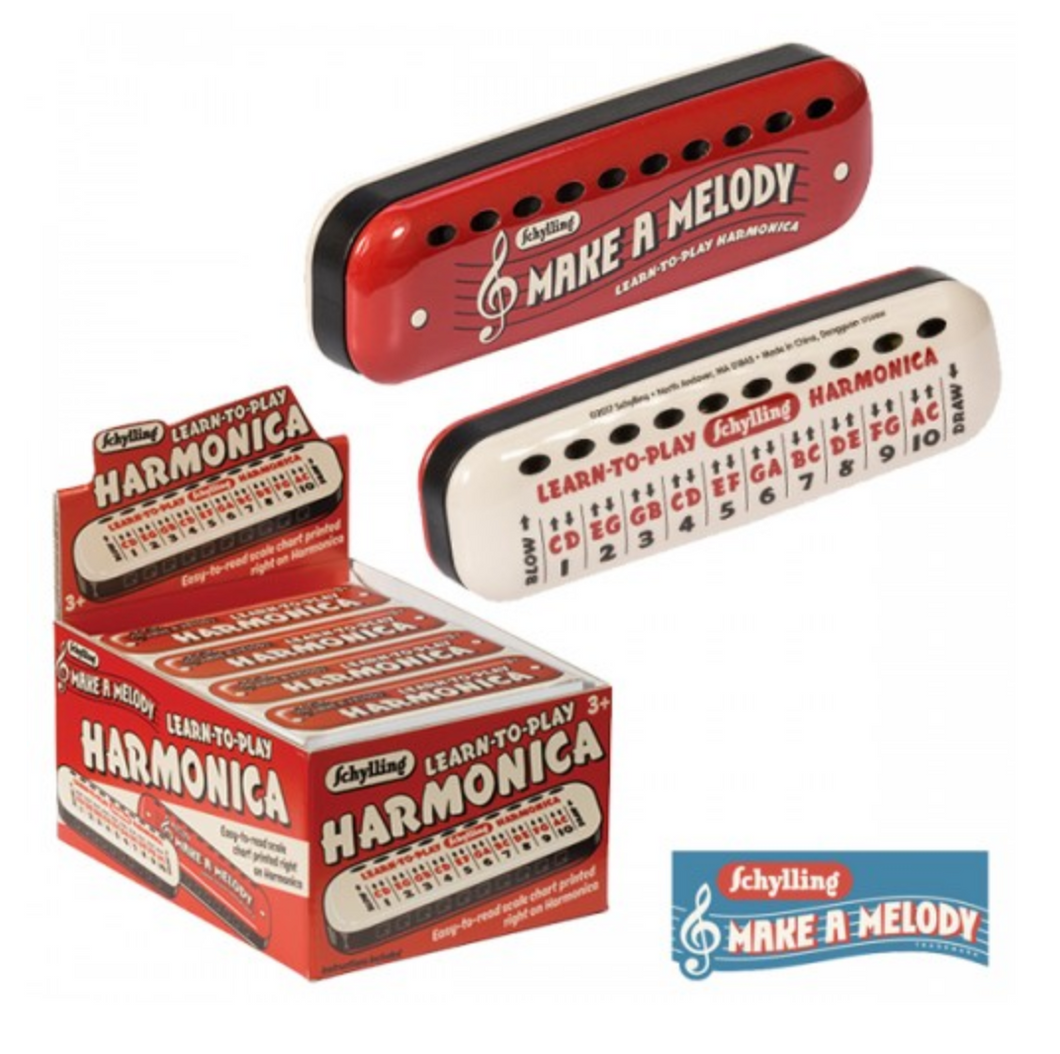 Learn-To-Play Harmonica - Schylling