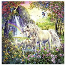 Load image into Gallery viewer, Ravensburger 3 X 49 Piece Beautiful Unicorns Puzzles