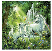 Load image into Gallery viewer, Ravensburger 3 X 49 Piece Beautiful Unicorns Puzzles