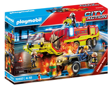 Load image into Gallery viewer, Playmobil Fire Engine and Truck 70557
