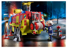Load image into Gallery viewer, Playmobil Fire Engine and Truck 70557