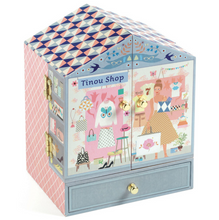Load image into Gallery viewer, Djeco Tinou Shop Musical Jewellery Box