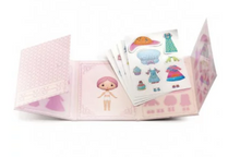 Load image into Gallery viewer, Djeco Tinyly Miss Lilypink Resuable Sticker Book
