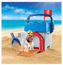 Load image into Gallery viewer, Playmobil 123 Knight's Castle Sand Bucket 70340