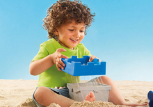 Load image into Gallery viewer, Playmobil 123 Knight's Castle Sand Bucket 70340