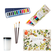 Load image into Gallery viewer, Moulin Roty Jardin Watercolour Artists Case