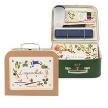 Load image into Gallery viewer, Moulin Roty Jardin Watercolour Artists Case