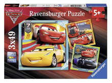 Load image into Gallery viewer, Ravensburger Disney Cars 3 Puzzle 3 X 49 Pieces