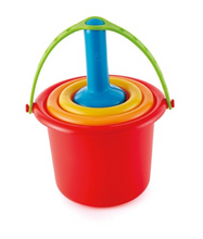 Load image into Gallery viewer, Hape 5 in 1 Beach Bucket