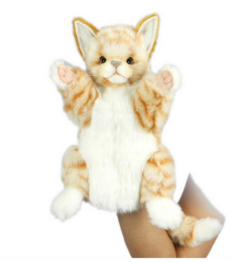 Hansa Ginger Cat Puppet