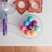 Load image into Gallery viewer, Connetix 106 Piece Pastel Ball Run Set