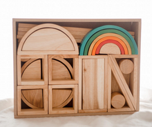 Load image into Gallery viewer, Q Toys Hollow Blocks 40 Pieces